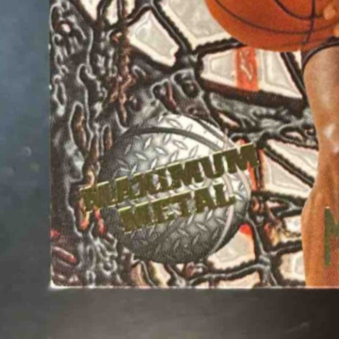 1995-96 Fleer Metal Michael Jordan Maximum #4 Chicago Bulls - Sports Cards