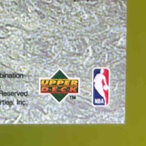 1995-96 SP David Robinson Premium Collection Holoview #33 San Antonio Spurs - Sports Cards