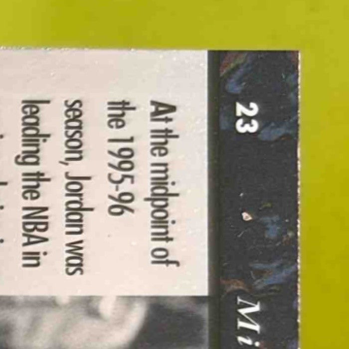 1995-96 SP Michael Jordan #23 Chicago Bulls - Sports Cards