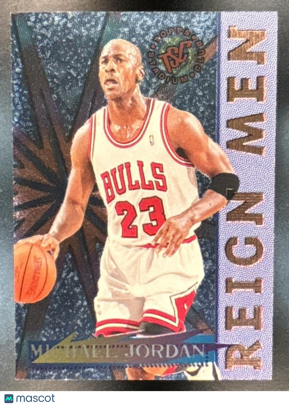 1995-96 Topps Stadium Club Michael Jordan Reign Men #RM2 Chicago Bulls - Sports Cards