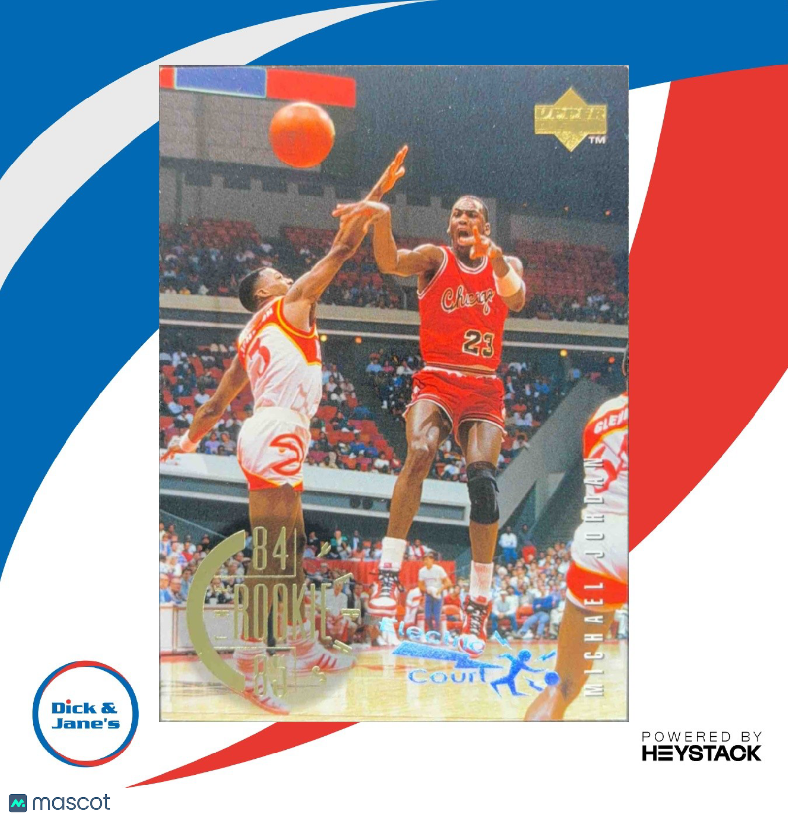 1995-96 Upper Deck Michael Jordan Electric Court #137 Chicago Bulls - Sports Cards
