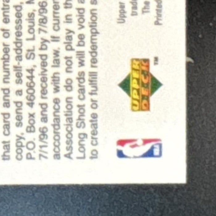 1995-96 Upper Deck Michael Jordan Predictors: Player of the Month Chicago Bulls - Sports Cards
