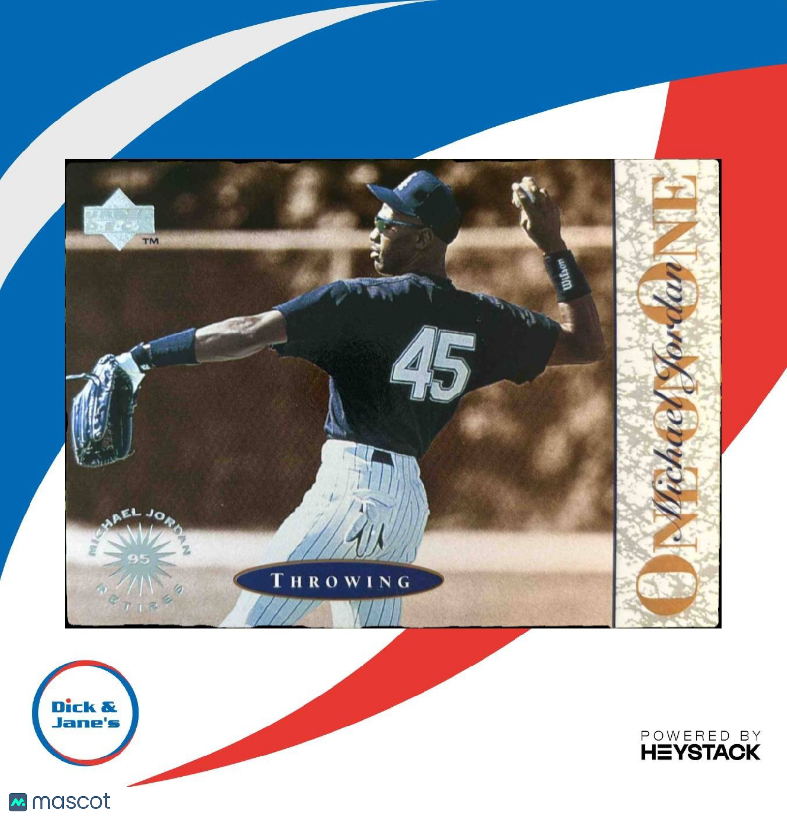 1995 Upper Deck Minor League Michael Jordan One On #1 - Sports Cards