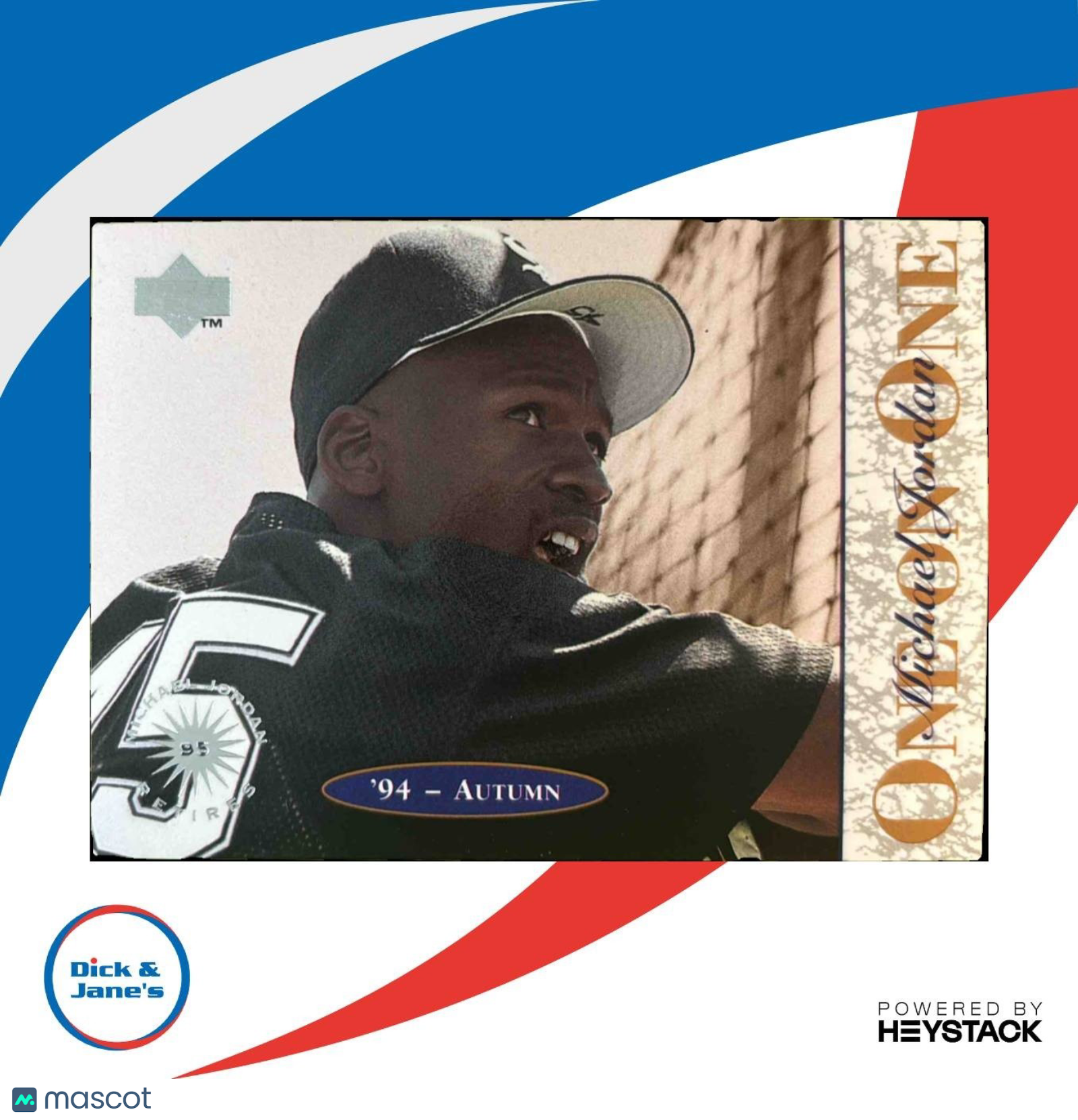 1995 Upper Deck Minor League Michael Jordan One On #9 - Sports Cards