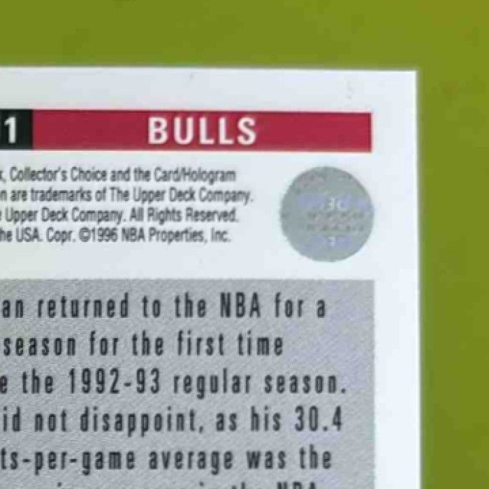 1996-97 Collector’s Choice Michael Jordan Anfernee Hardaway Shawn Kemp Mini Card - Sports Cards