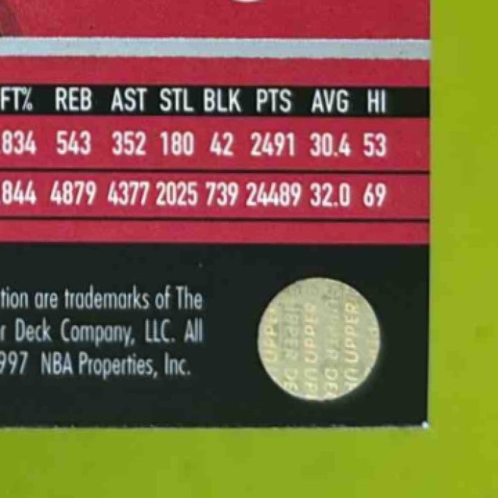 1996-97 SP Michael Jordan #16 Chicago Bulls - Sports Cards