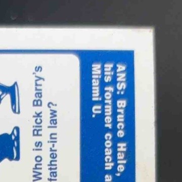 1996-97 Topps Stars Rick Barry Reprint Auto 971-72 Topps 170 Clean Signature - Sports Cards