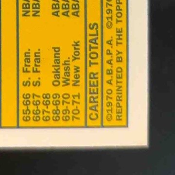 1996-97 Topps Stars Rick Barry Reprint Auto 971-72 Topps 170 Clean Signature - Sports Cards