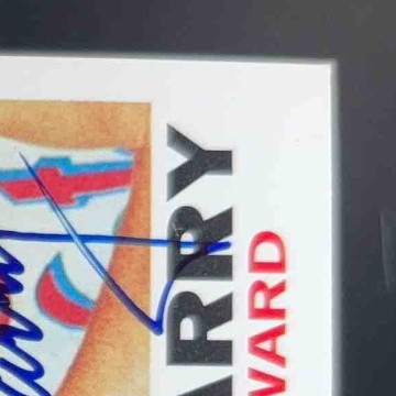 1996-97 Topps Stars Rick Barry Reprint Auto 971-72 Topps 170 Clean Signature - Sports Cards