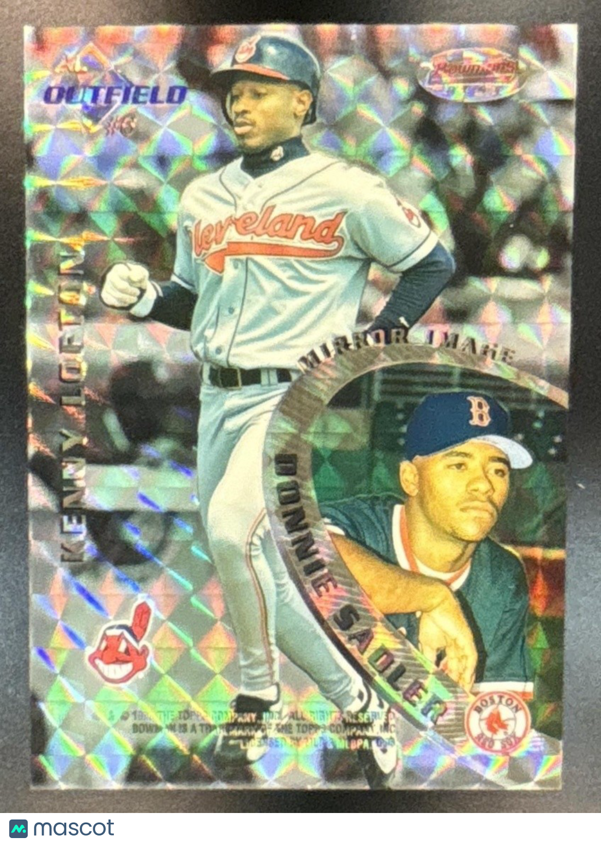 1996 Bowman’s Best Lofton Sadler Barry Bonds Andruw Jones Mirror Atomic #6 - Sports Cards