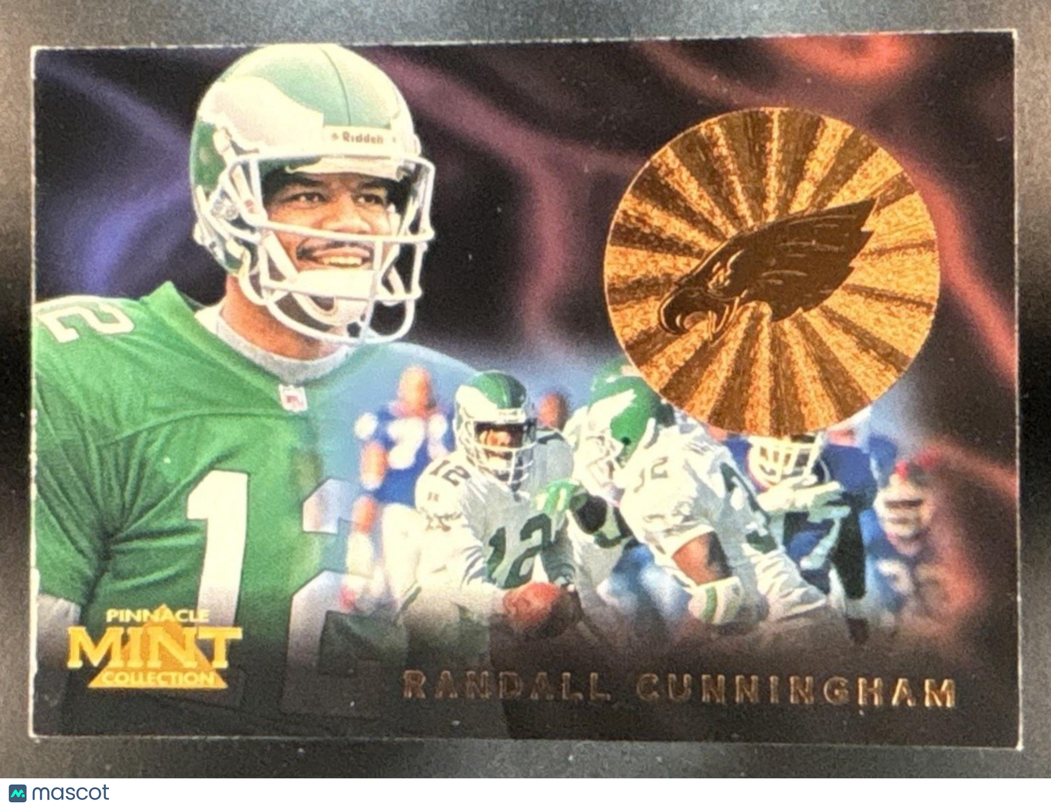 1996 Pinnacle Mint Randall Cunningham Bronze #30 Philadelphia Eagles - Sports Cards