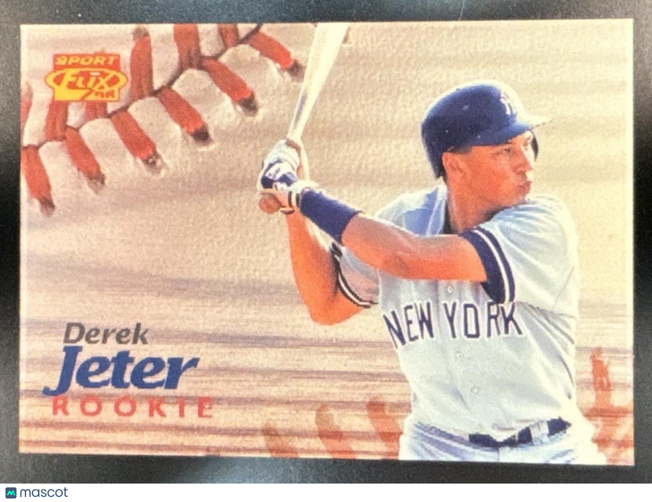 1996 Pinnacle Sportflix Derek Jeter #139 New York Yankees - Sports Cards