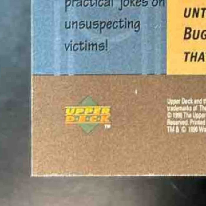 1996 Upper Deck Space Jam Michael Jordan Bugs Bunny Animotion #AN1 - Non-Sports Cards