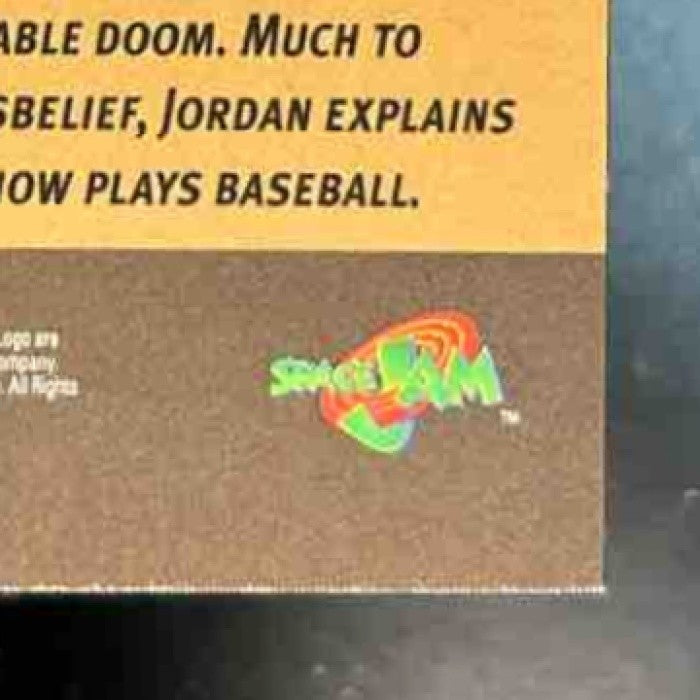 1996 Upper Deck Space Jam Michael Jordan Bugs Bunny Animotion #AN1 - Non-Sports Cards