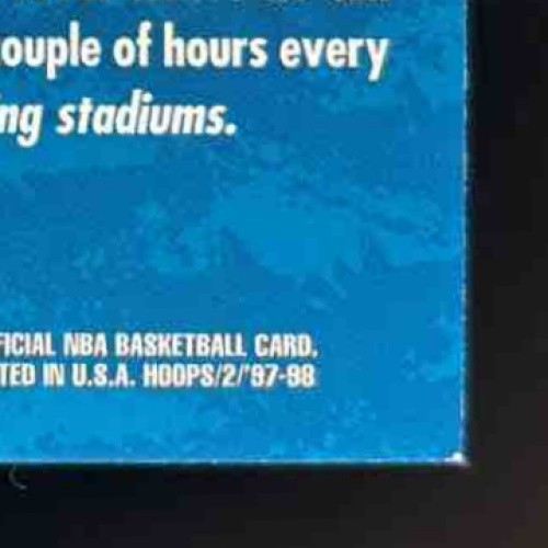 1997-98 Hoops Michael Jordan Rock the House #6 RTH Chicago Bulls - Sports Cards