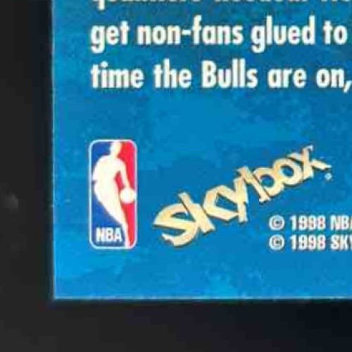 1997-98 Hoops Michael Jordan Rock the House #6 RTH Chicago Bulls - Sports Cards