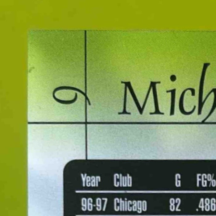 1997-98 Skybox E-X2001 Michael Jordan #9 Chicago Bulls - Sports Cards