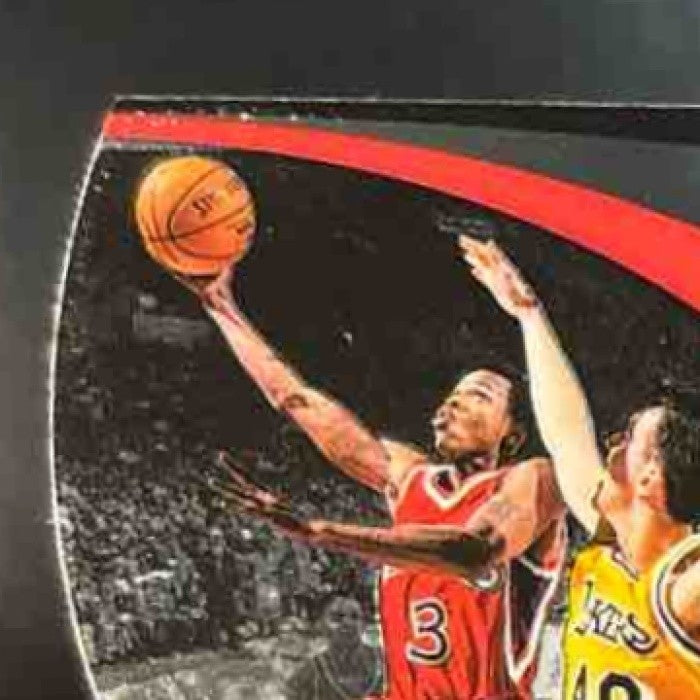 1997-98 SPx Allen Iverson Gold #SPX35 Philadelphia 76ers - Sports Cards