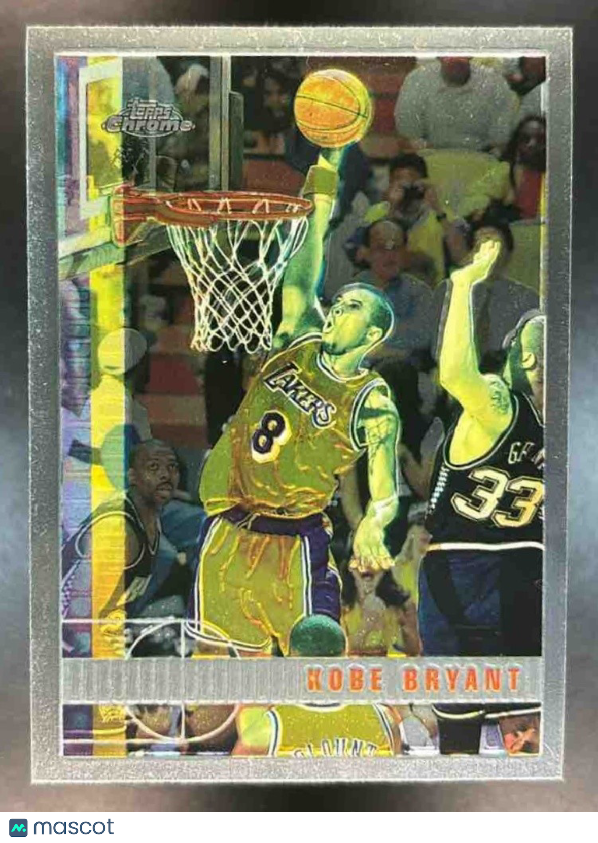1997-98 Topps Chrome Kobe Bryant #171 Los Angeles Lakers - Sports Cards