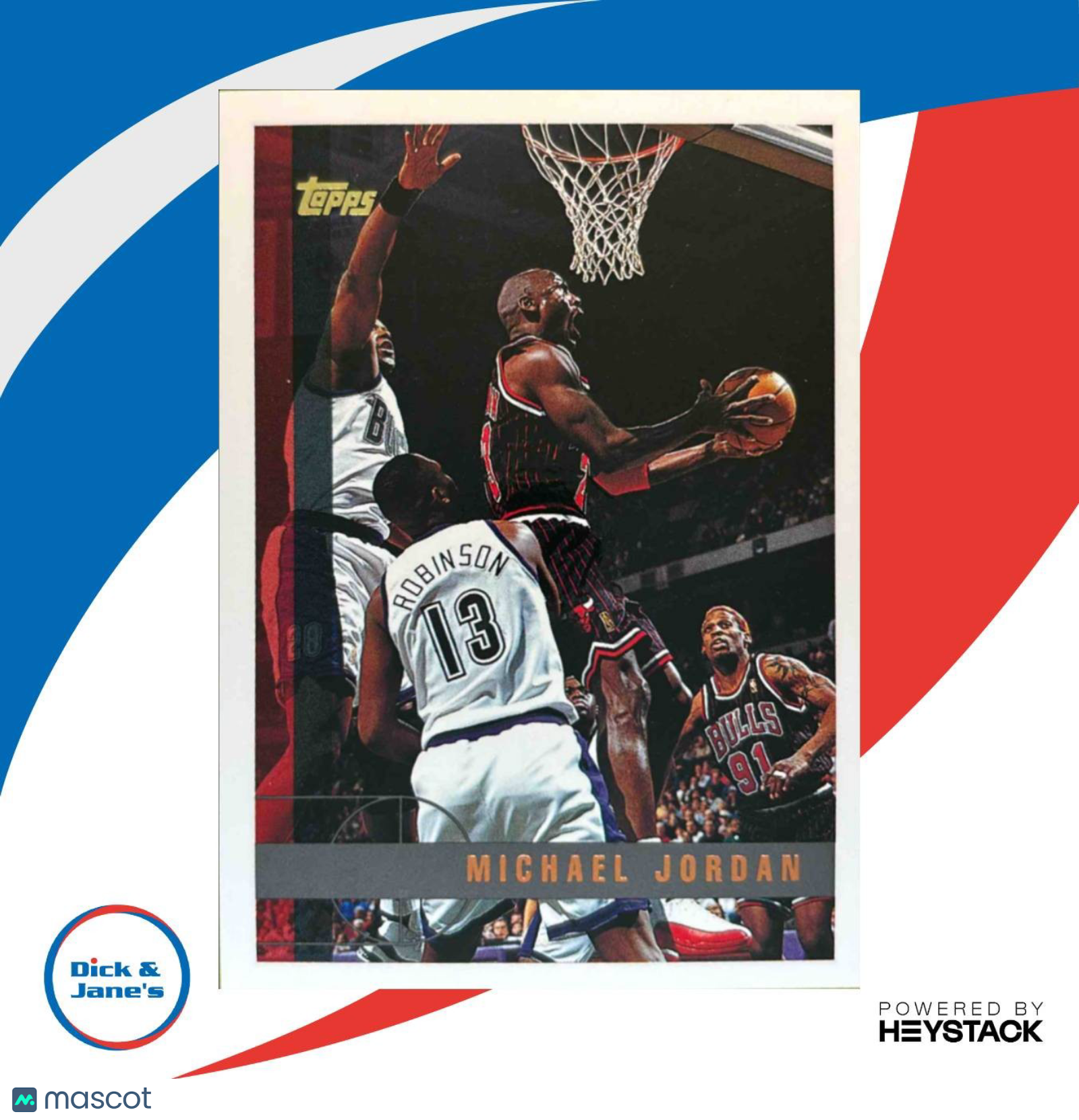 1997-98 Topps Michael Jordan #123 Chicago Bulls - Sports Cards