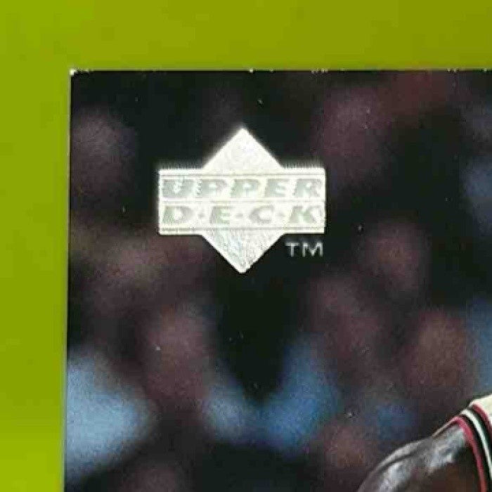 1997-98 Upper Deck Michael Jordan Air Time #AT8 Chicago Bulls - Sports Cards