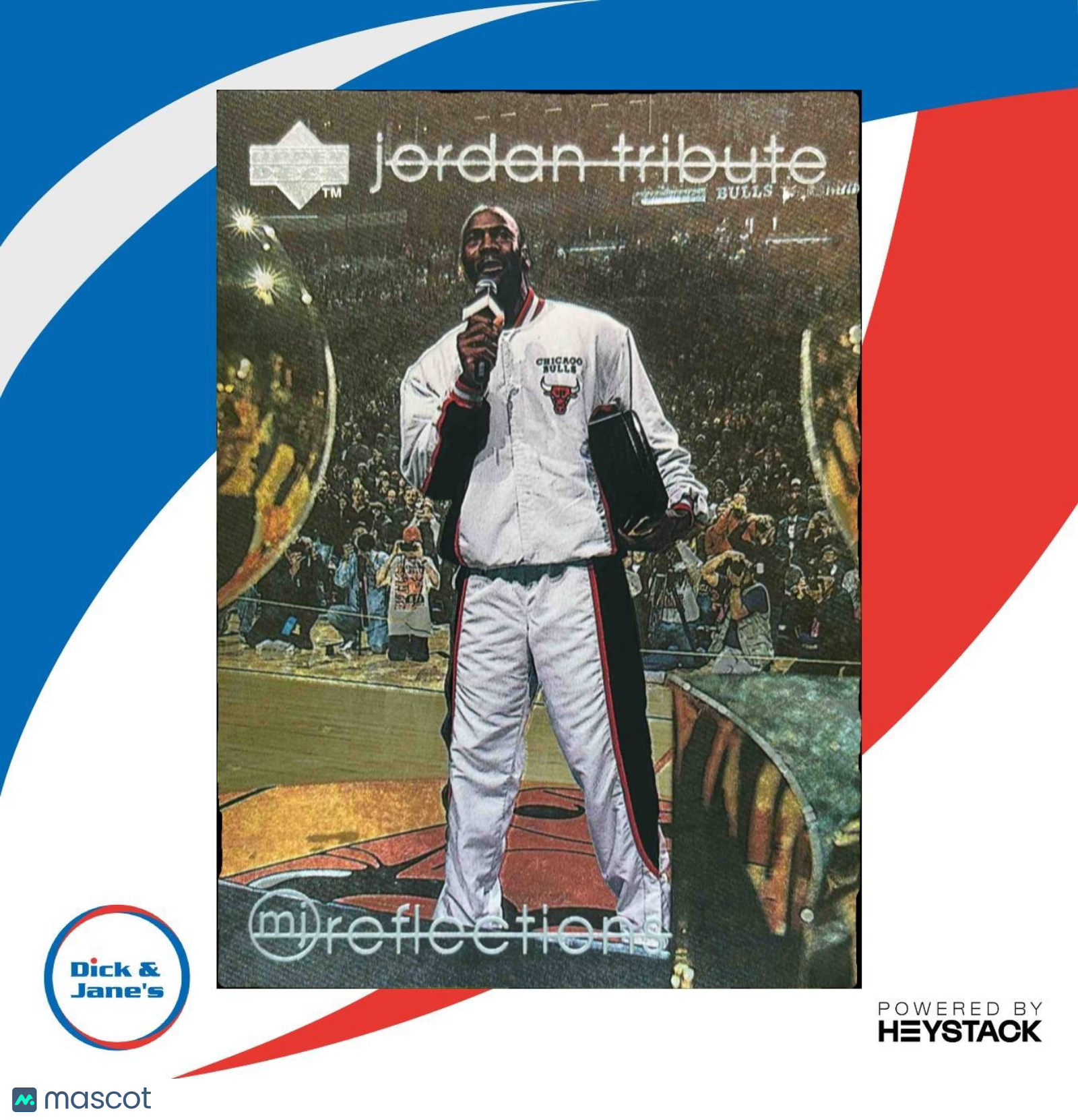 1997-98 Upper Deck Michael Jordan Tribute #MJ61 Chicago Bulls - Sports Cards