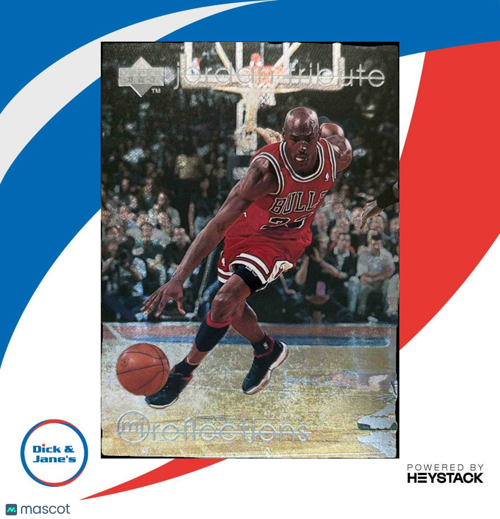 1997-98 Upper Deck Michael Jordan Tribute #MJ63 Chicago Bulls - Sports Cards