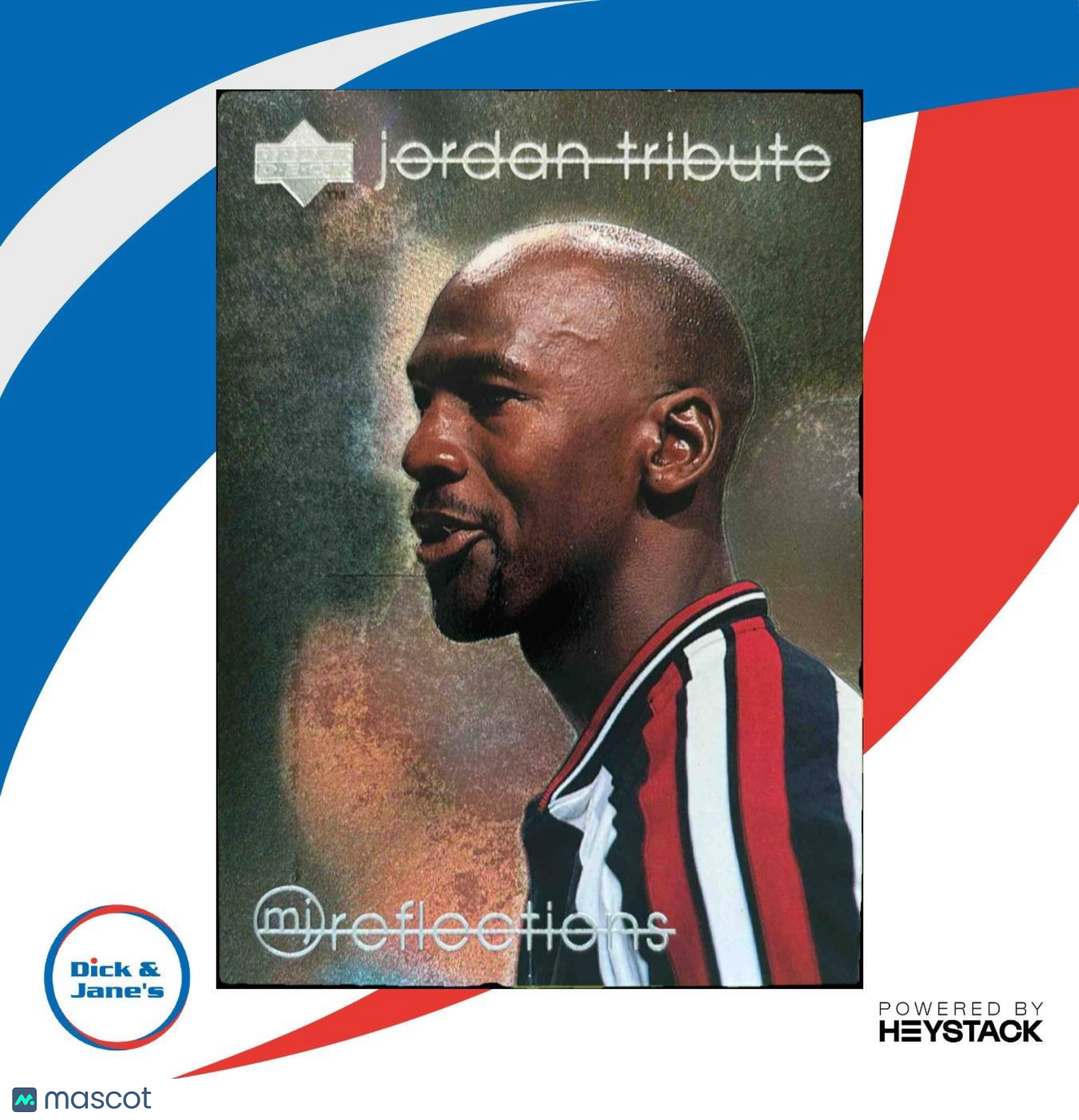 1997-98 Upper Deck Michael Jordan Tribute #MJ64 Chicago Bulls - Sports Cards