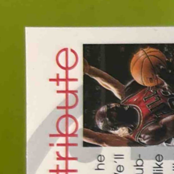 1997-98 Upper Deck Michael Jordan Tribute #MJ68 Chicago Bulls - Sports Cards