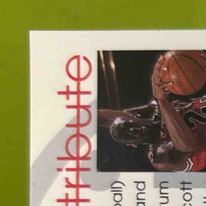 1997-98 Upper Deck Michael Jordan Tribute #MJ69 Chicago Bulls - Sports Cards