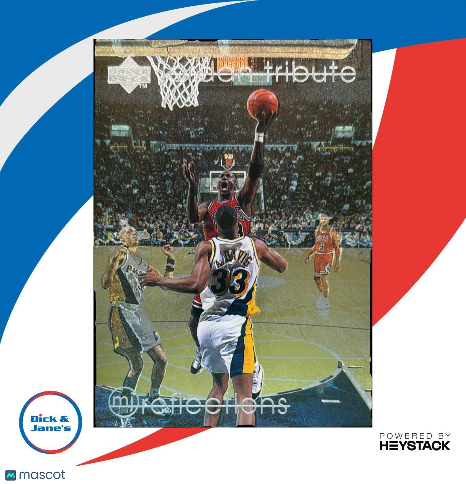 1997-98 Upper Deck Michael Jordan Tribute #MJ71 Chicago Bulls - Sports Cards