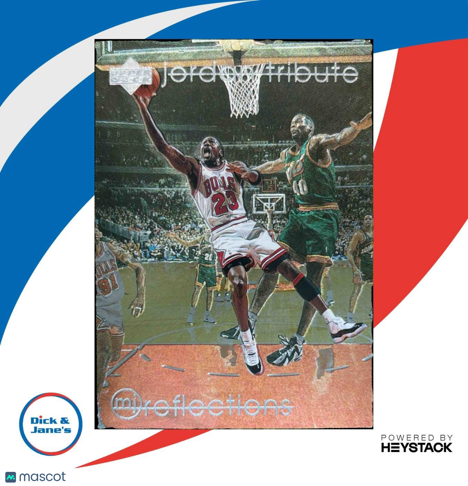 1997-98 Upper Deck Michael Jordan Tribute #MJ73 Chicago Bulls - Sports Cards