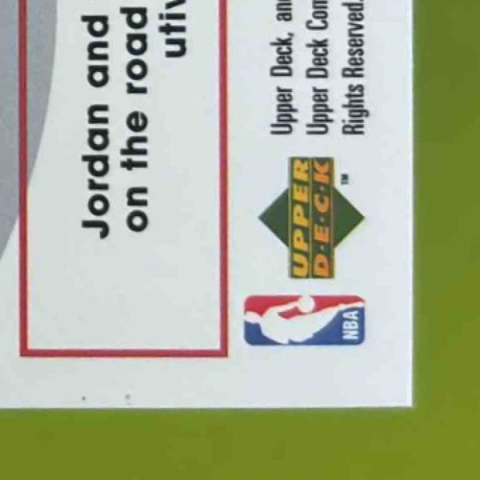 1997-98 Upper Deck Michael Jordan Tribute #MJ75 Chicago Bulls - Sports Cards
