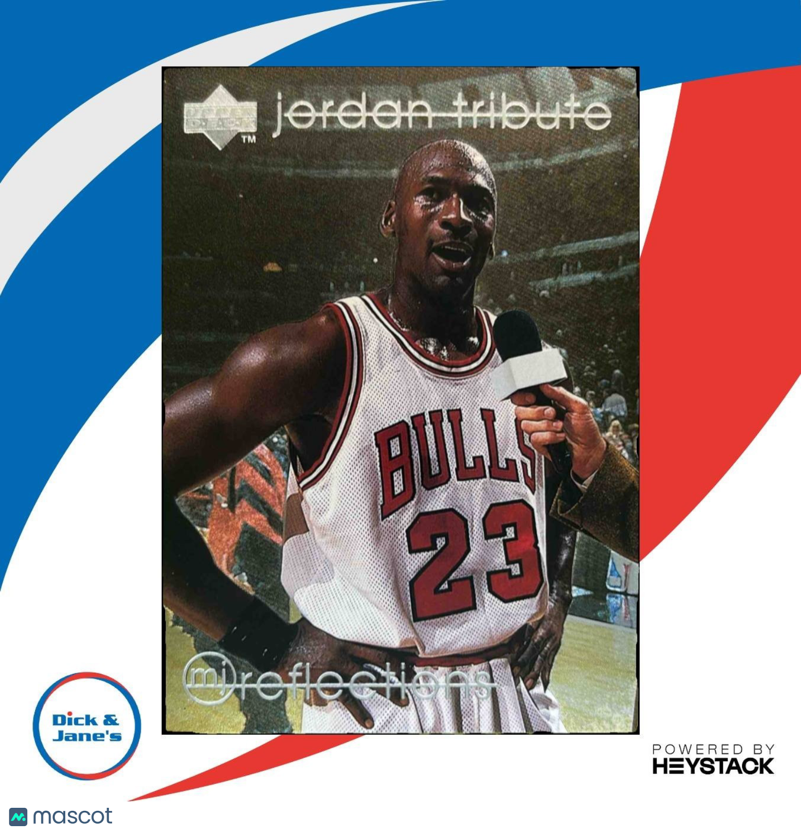 1997-98 Upper Deck Michael Jordan Tribute #MJ76 Chicago Bulls - Sports Cards