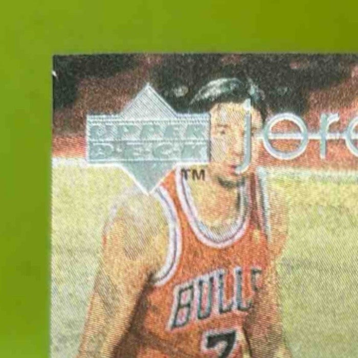1997-98 Upper Deck Michael Jordan Tribute #MJ77 Chicago Bulls - Sports Cards