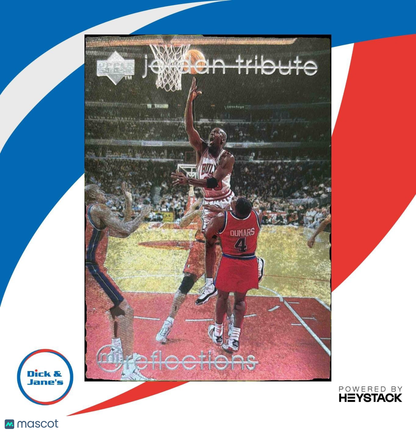 1997-98 Upper Deck Michael Jordan Tribute #MJ82 Chicago Bulls - Sports Cards