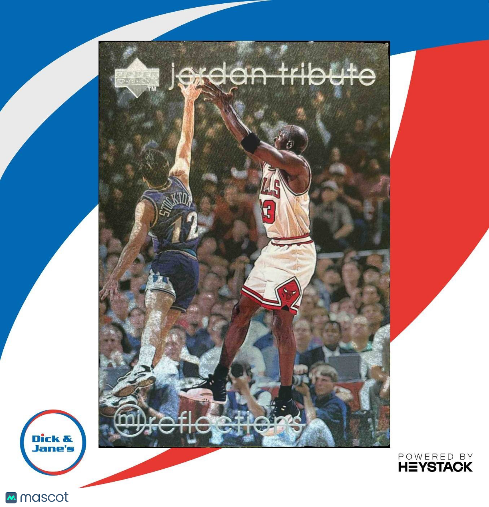 1997-98 Upper Deck Michael Jordan Tribute #MJ85 Chicago Bulls - Sports Cards