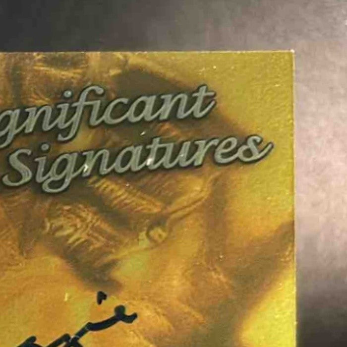 1997 Donruss Signature Series Reggie Jackson Significant Signatures /2000 Auto - Sports Cards
