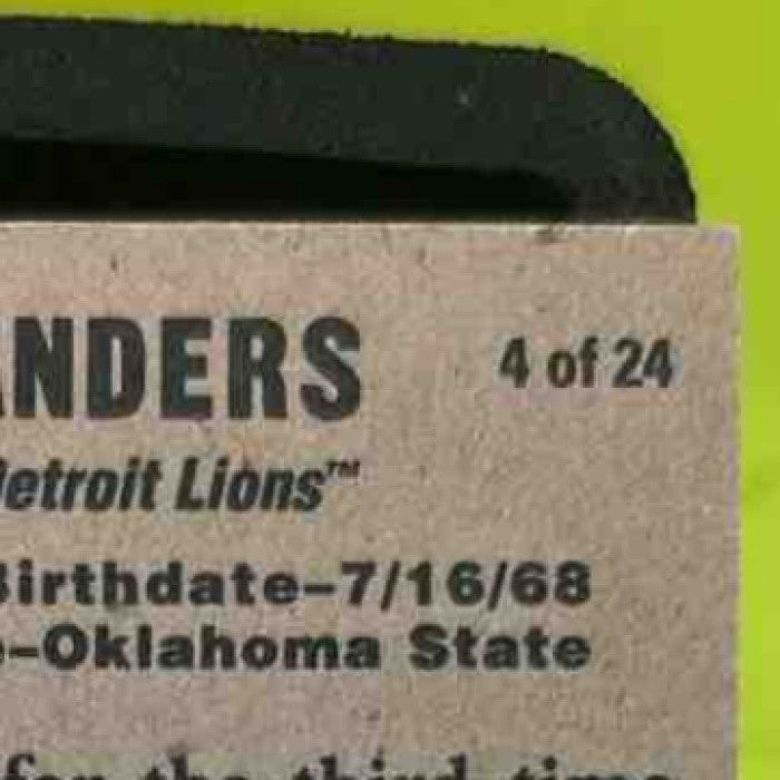 1997 Leaf Barry Sanders Reproductions /1948 #4 Detroit Lions - Sports Cards