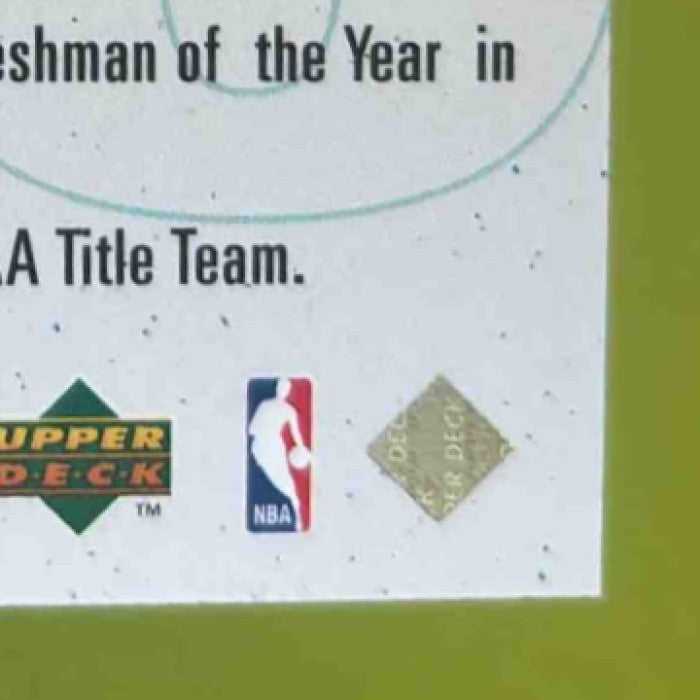 1998-99 SP Authentic Mike Bibby /3500 #92 RC Vancouver Grizzlies - Sports Cards