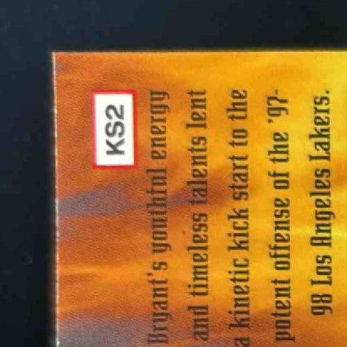 1998-99 Topps Kobe Bryant Kick Start #KS2 Los Angeles Lakers - Sports Cards