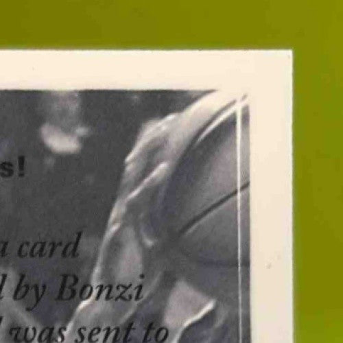 1998-99 Upper Deck Black Diamond Bonzi Wells UD Authentics RC Auto Trail Blazers - Sports Cards