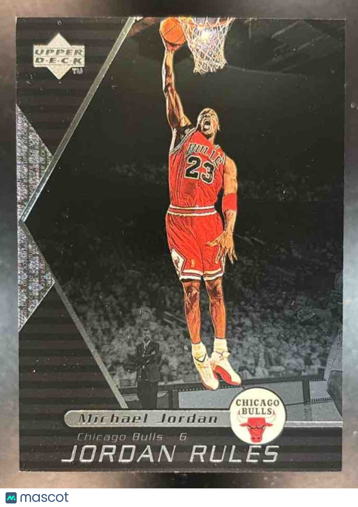 1998-99 Upper Deck Ovation Michael Jordan Rules #J7 Chicago Bulls - Sports Cards