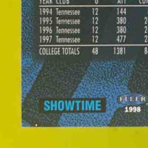 1998 Fleer Flair Showcase Peyton Manning Row 3 #3 RC Indianapolis Colts - Sports Cards