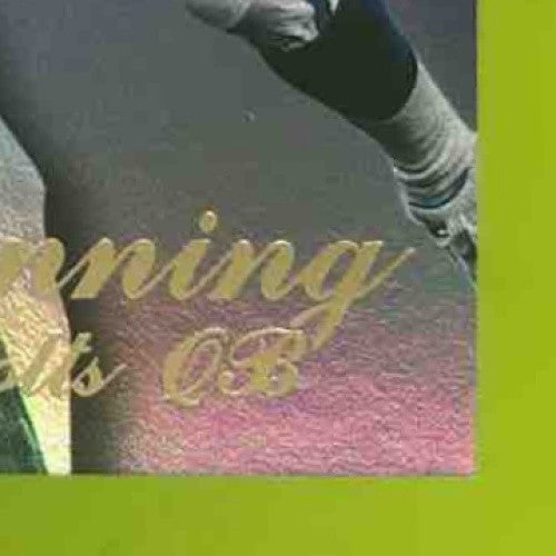 1998 Fleer Flair Showcase Peyton Manning Row 3 #3 RC Indianapolis Colts - Sports Cards