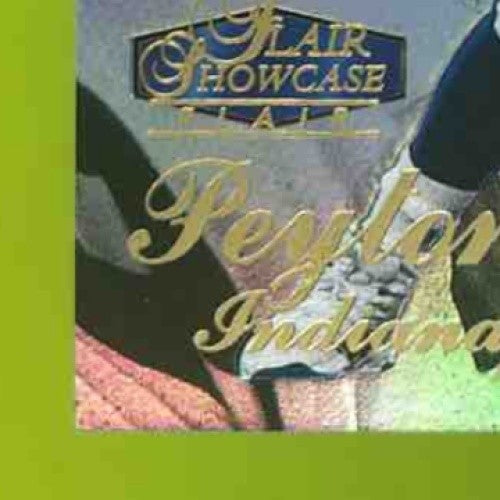 1998 Fleer Flair Showcase Peyton Manning Row 3 #3 Rookie Indianapolis Colts - Sports Cards