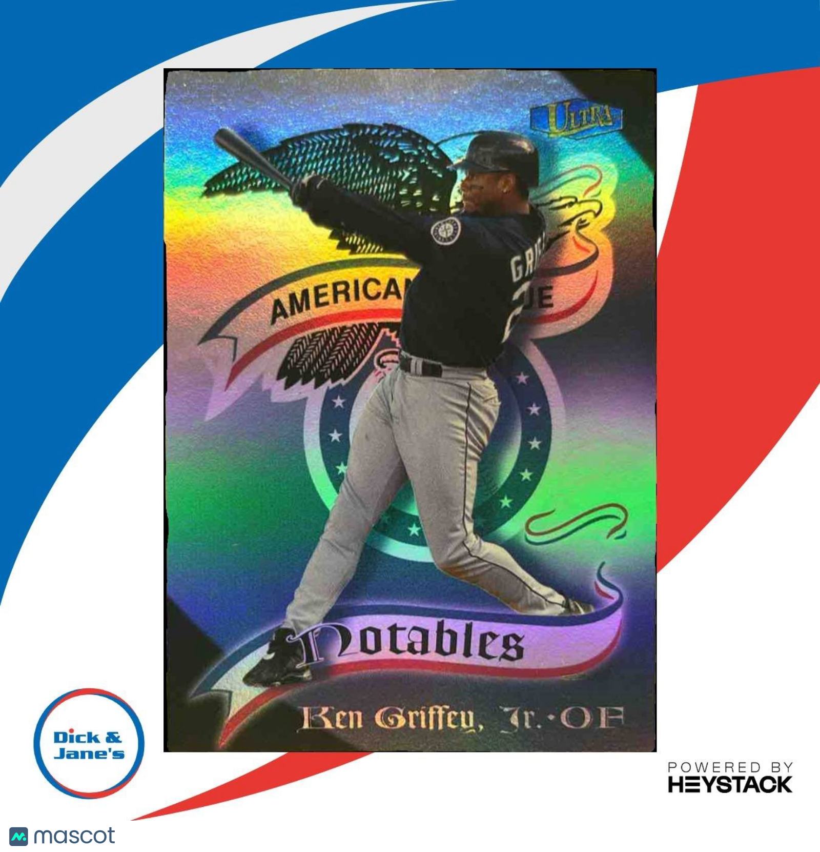 1998 Fleer Ultra Ken Griffey Jr. Notables #2N Seattle Mariners - Sports Cards