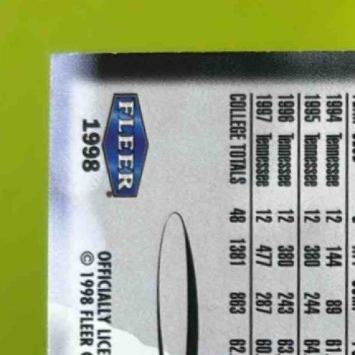 1998 Fleer Ultra Peyton Manning #201 RC Indianapolis Colts - Sports Cards