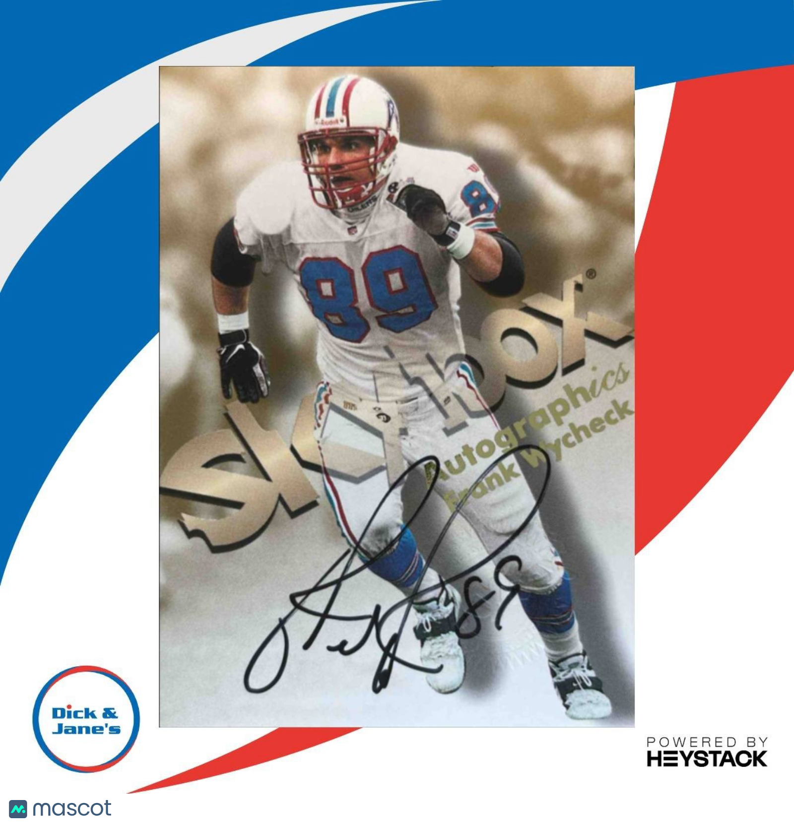 1998 Skybox Frank Wycheck Autographics #NNO - Sports Cards