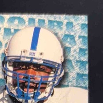 1998 Topps Stadium Club Marshall Faulk / Peyton Manning Double Threat #DT1 Colts - Sports Cards
